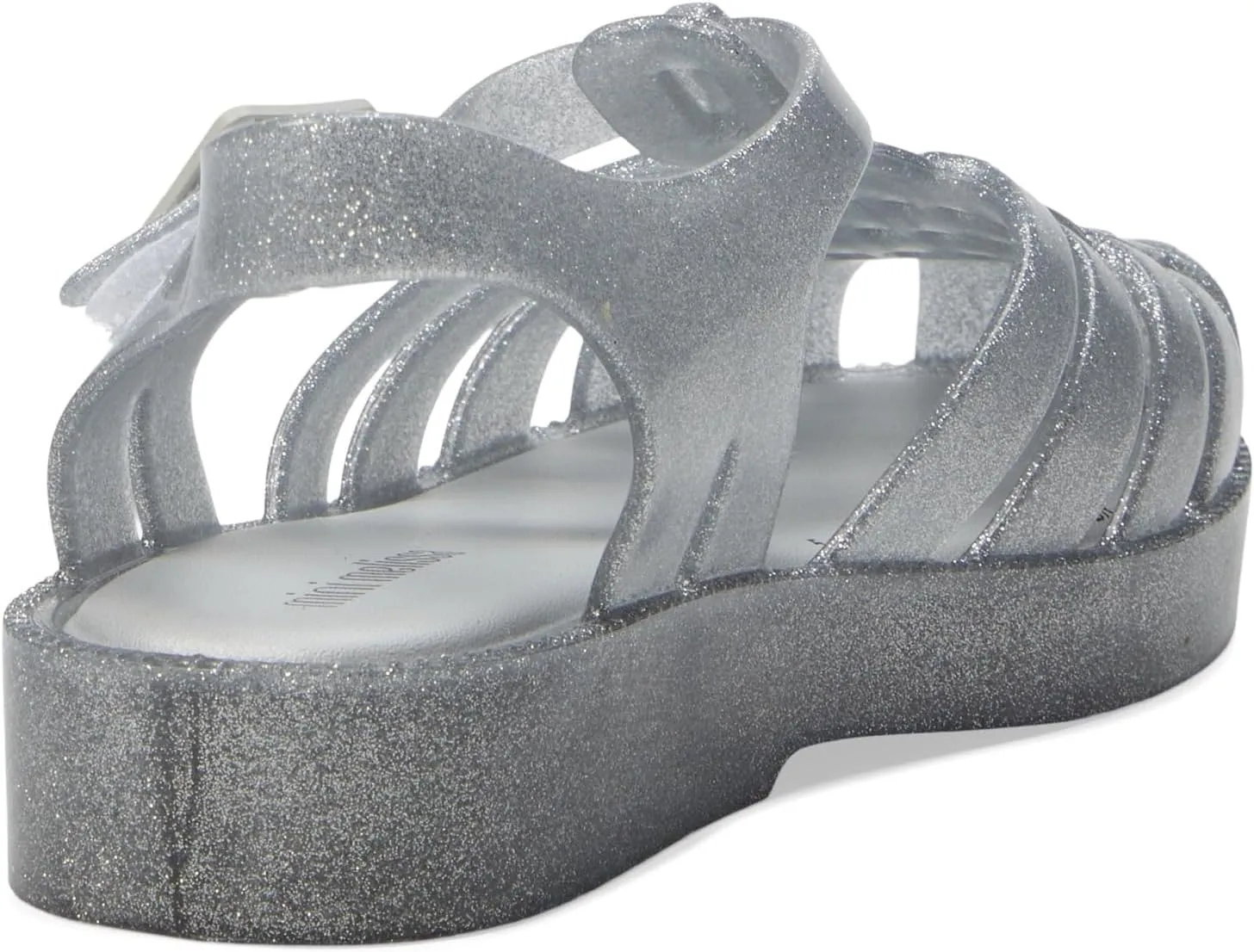 mini melissa Girl's Possession Shiny Bb (Toddler) Fisherman Sandal
