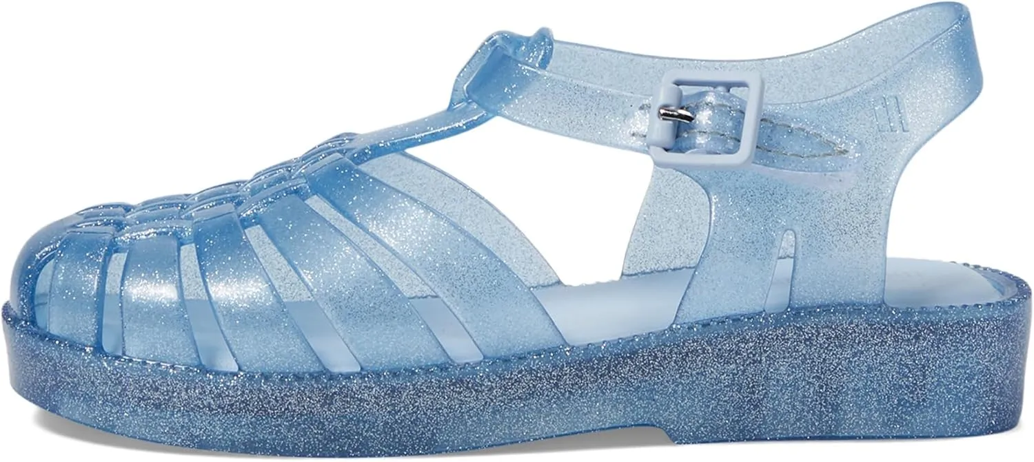 mini melissa Girl's Possession Shiny Bb (Toddler) Fisherman Sandal