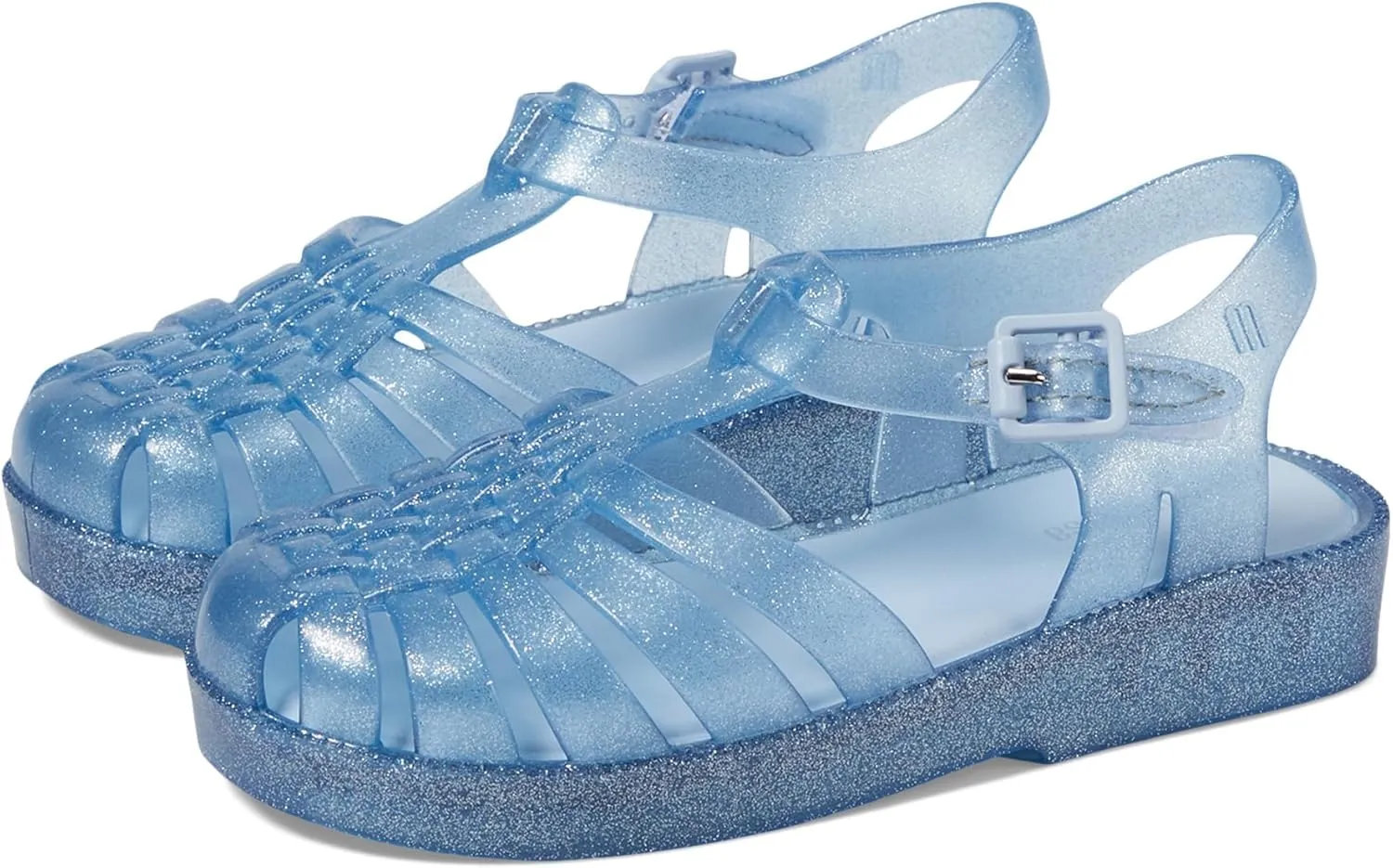 mini melissa Girl's Possession Shiny Bb (Toddler) Fisherman Sandal