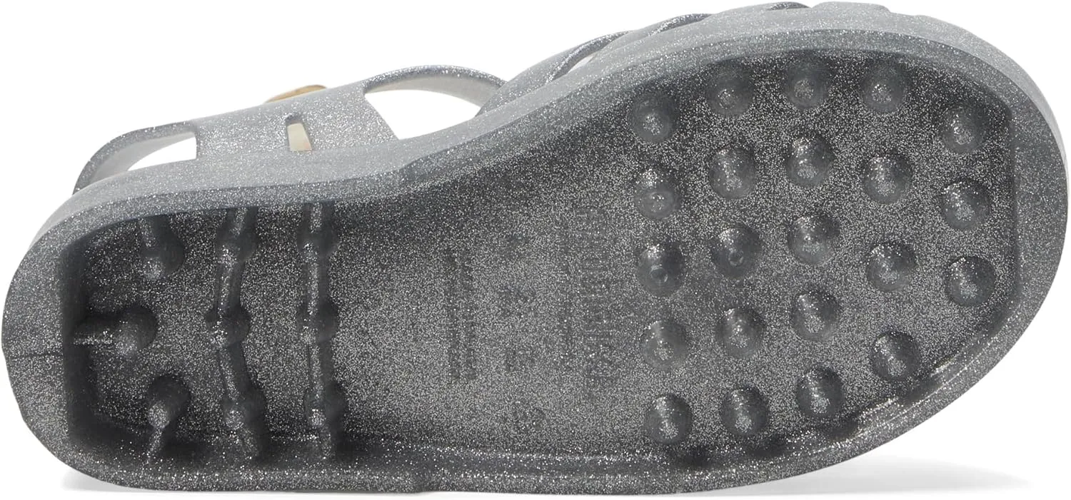 mini melissa Girl's Possession Shiny Bb (Toddler) Fisherman Sandal
