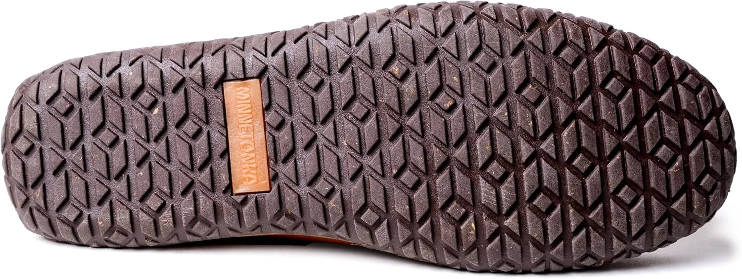 Minnetonka Men’s Moosehide Tread Moccasins