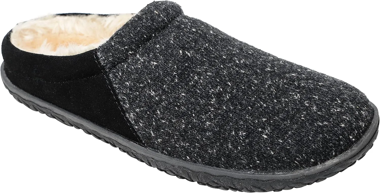 Minnetonka Tahoe – Indoor/Outdoor Slippers for Women with Hard Sole Design and Slip On Clog Silhouette