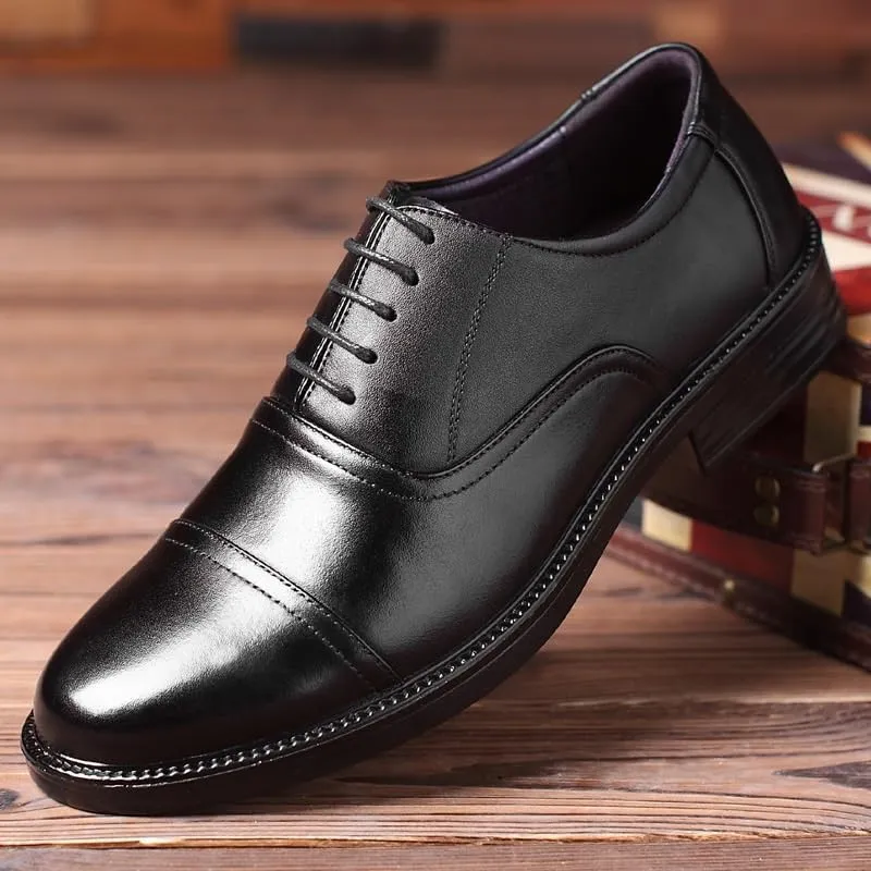 Modern Low Top Pointed Toe Tuxedo Derby Shoes Tuxedo Dress Shoes Lightweight Comfortable Formal Derby Shoe for Business Dinners(7)