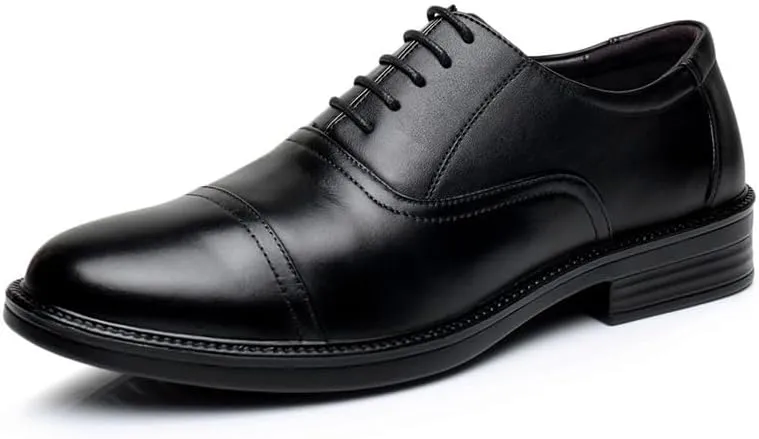 Modern Low Top Pointed Toe Tuxedo Derby Shoes Tuxedo Dress Shoes Lightweight Comfortable Formal Derby Shoe for Business Dinners(7)
