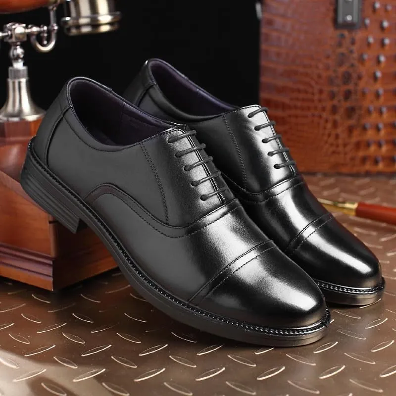 Modern Low Top Pointed Toe Tuxedo Derby Shoes Tuxedo Dress Shoes Lightweight Comfortable Formal Derby Shoe for Business Dinners(7)