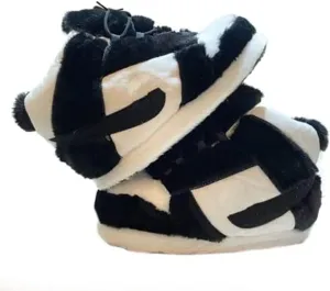 MOLERFO Sneaker Slippers Non Slip Sole Indoor House Plush Slippers Unisex Indoor Floor Cotton Shoes