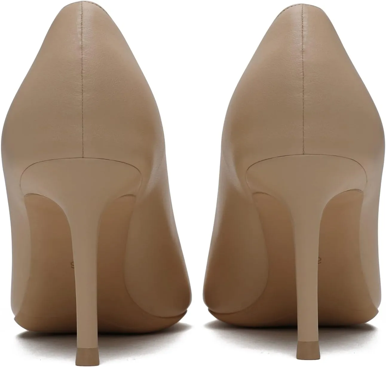 MOOMMO Women Classic High Heels Pumps Shoes Pointed Toe Slip On Satin Heels Stiletto Dress Shoes Pointed Closed Toe 3" Kitten Heel Sandals Office Ladies Bridal Wedding Party Formal Basic 4-13 M US