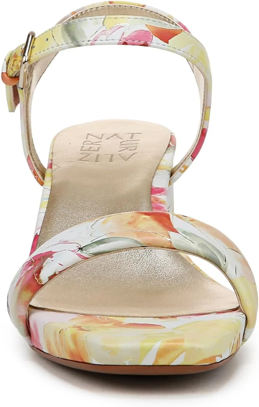 Naturalizer womens Izzy Block Heel Ankle Strap Sandal