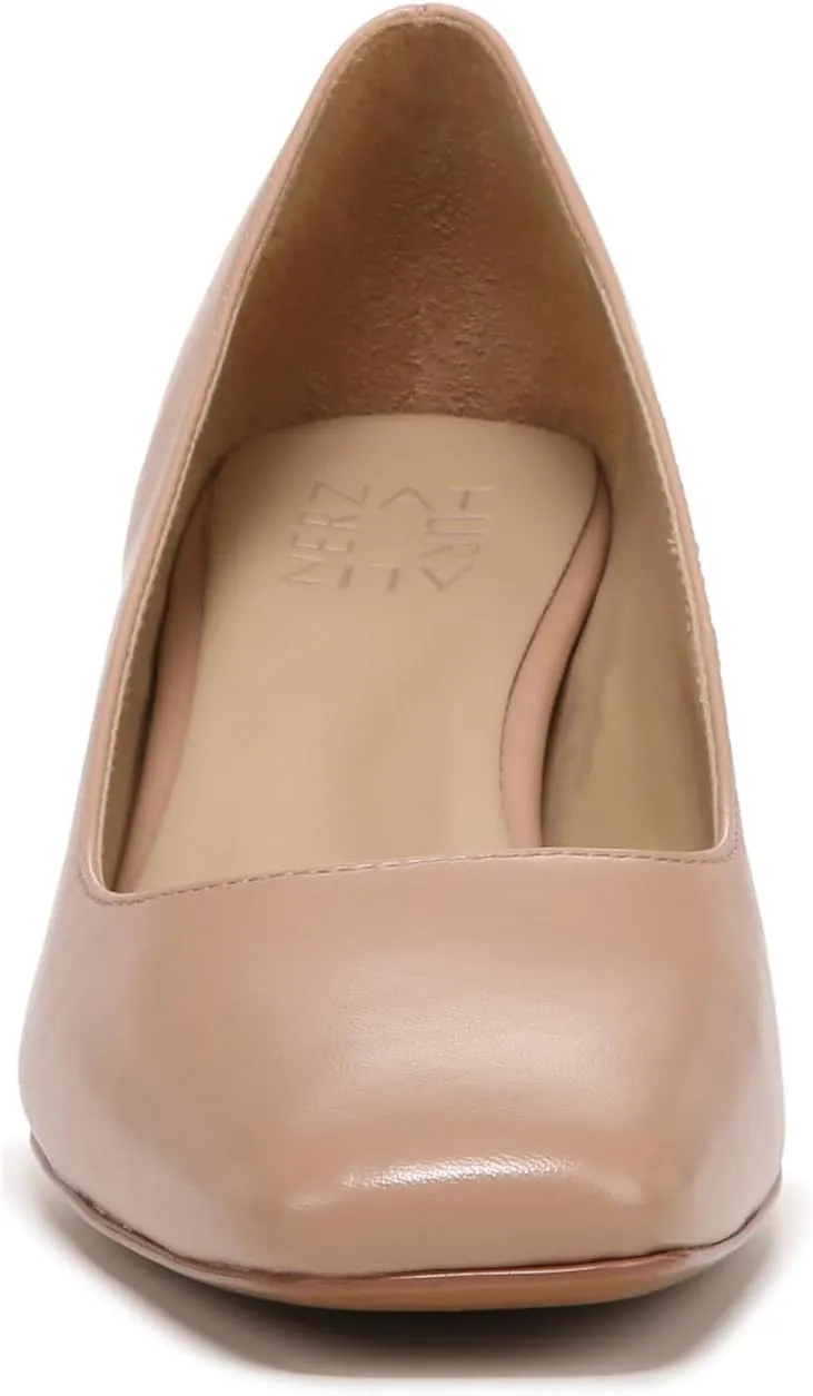 Naturalizer Women's Karina Low Block Heel Square Toe Pump