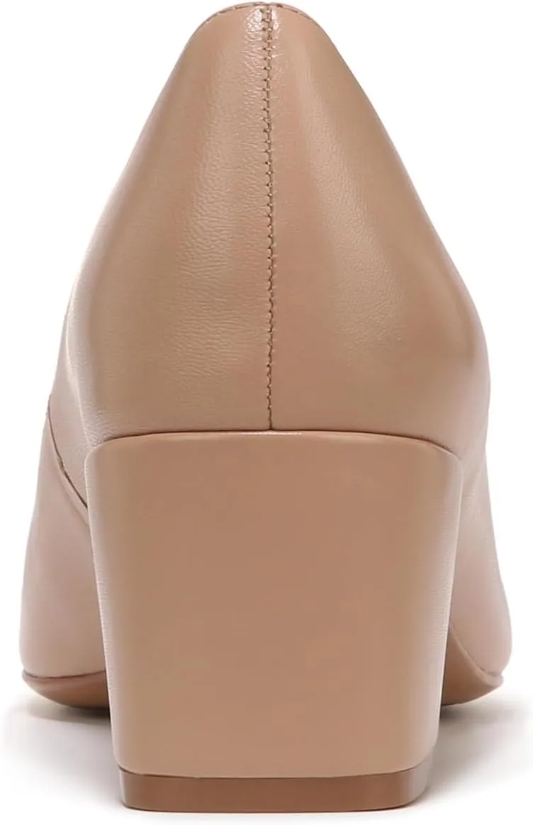 Naturalizer Women's Karina Low Block Heel Square Toe Pump