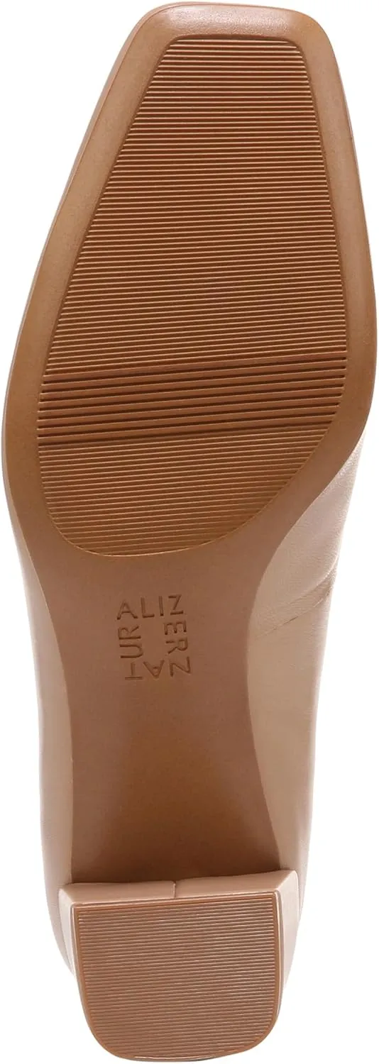 Naturalizer Women's Karina Low Block Heel Square Toe Pump