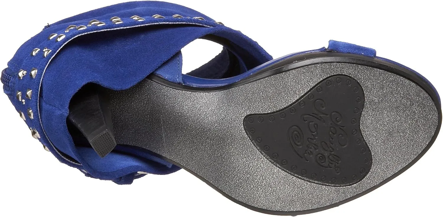 Naughty Monkey Women's Hitched Ankle-Strap Sandal