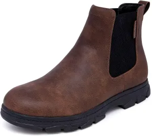 Nautica Men's Chelsea Boot Slip-On Dress Ankle Shoe Chukka Desert Boots-Wuzer