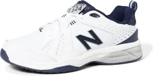 New Balance Men's 624v5 Fitness Shoes, White, 15 Wide