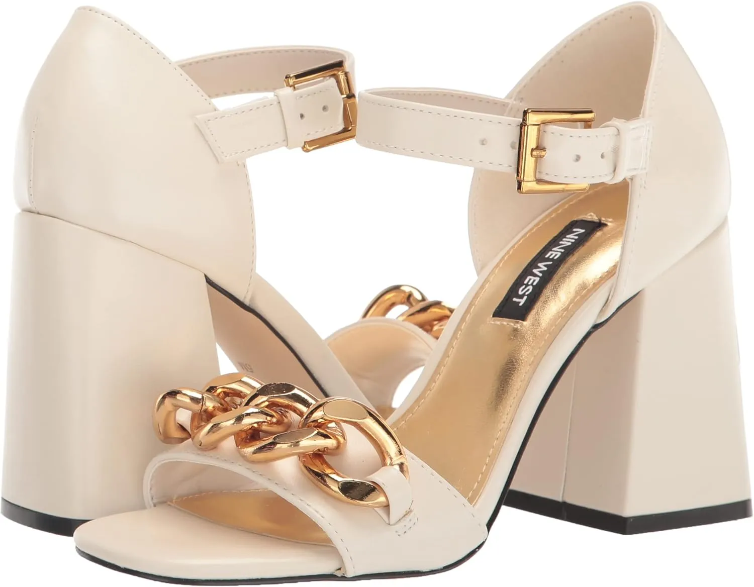 Nine West Women's Jerri Chain Link Dress Sandal