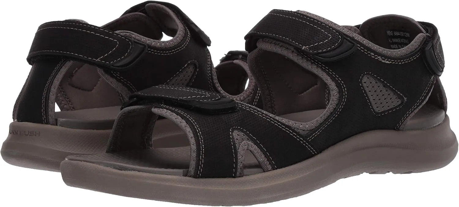 Nunn Bush Men's Rio Vista 3 Strap River Sandal Water Shoe