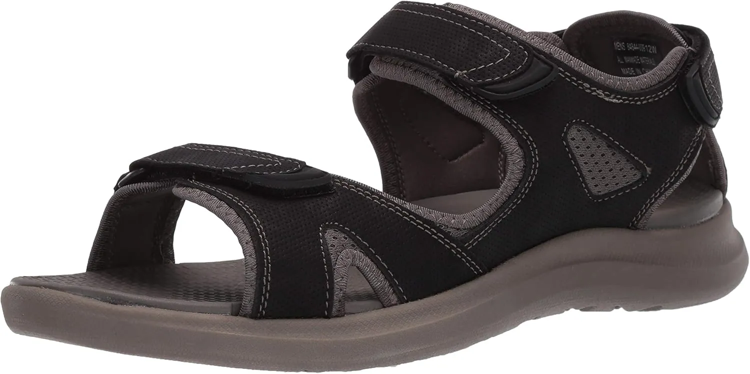 Nunn Bush Men's Rio Vista 3 Strap River Sandal Water Shoe