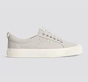 OCA Low Vintage White Suede Sneaker