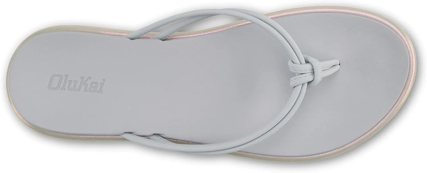 OLUKAI Aka Women's Beach Sandals, Water-Friendly Flip-Flop Slides, All-Day Comfort & Support, Stylish & Vibrant Colors