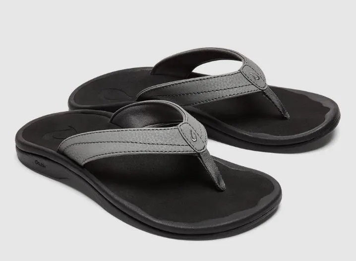Olukai Charcoal Ohana Womens Casual Sandals 20110-260X