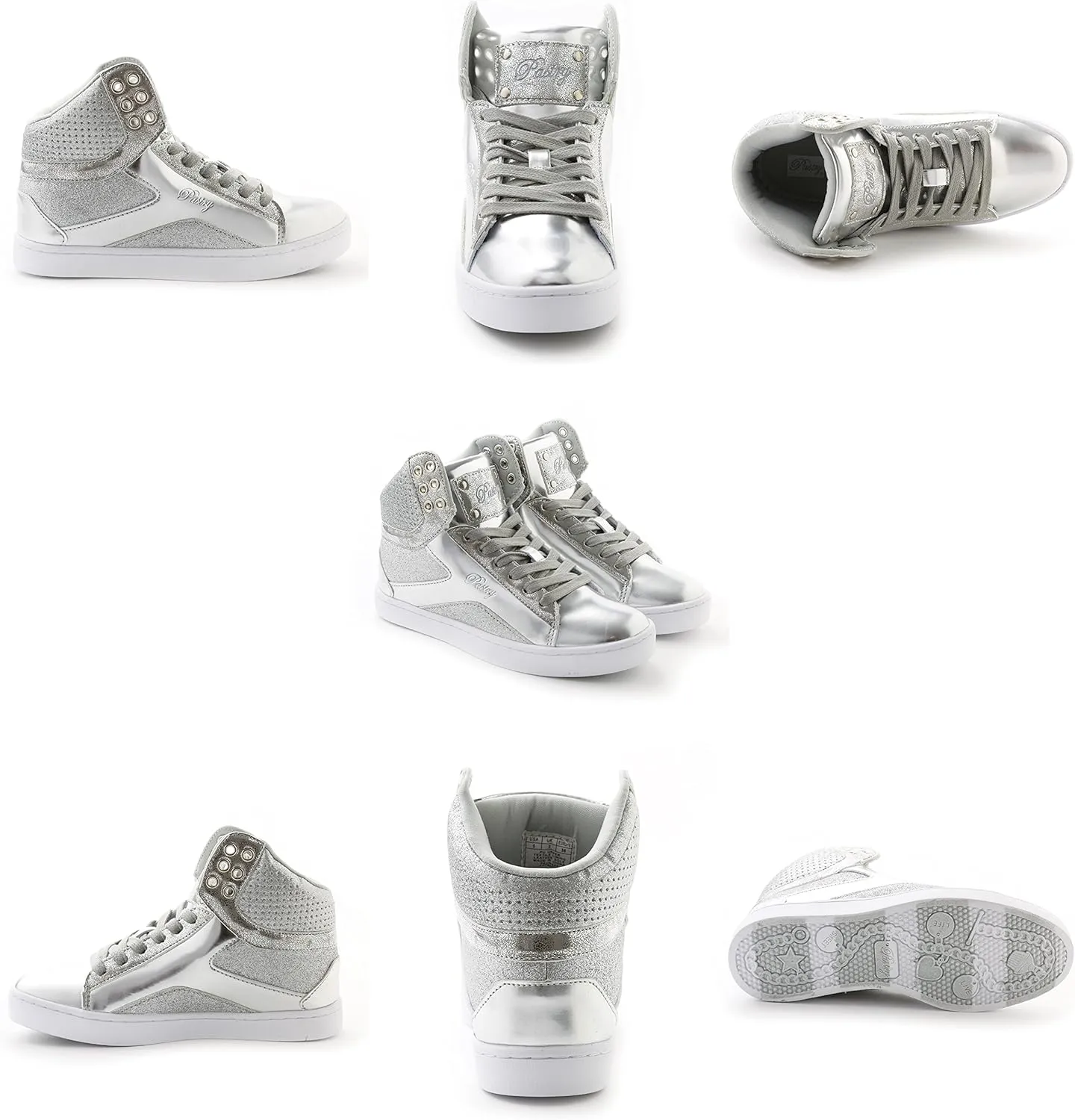 Pastry Pop Tart Glitter High-Top Sneaker & Dance Shoe for Women