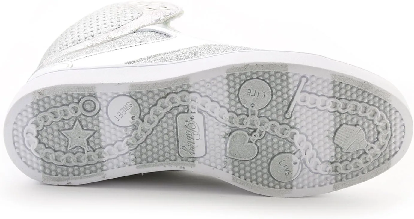 Pastry Pop Tart Glitter High-Top Sneaker & Dance Shoe for Women