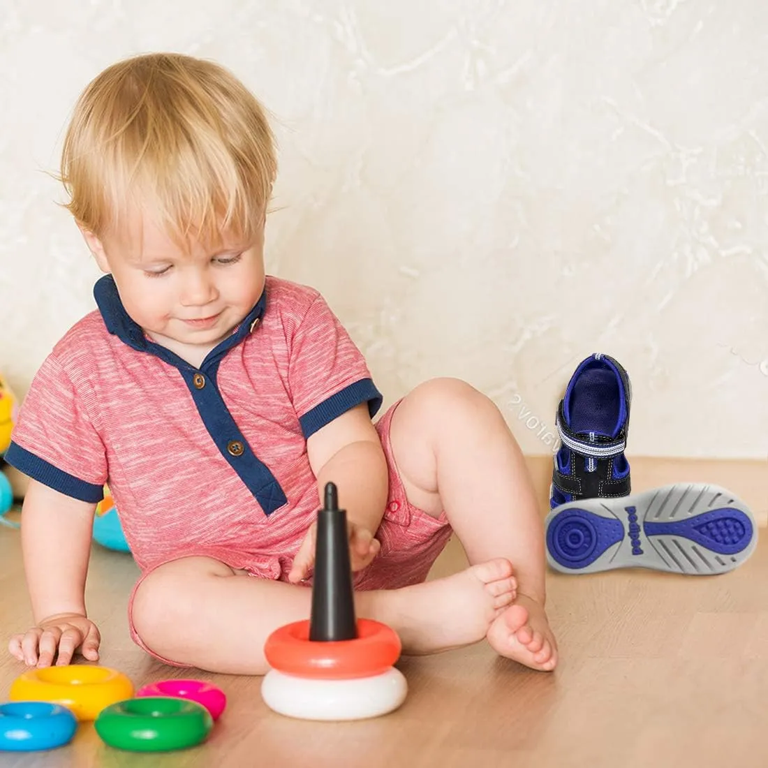 pediped Flex Sahara Sandal (Toddler/Little Kid)