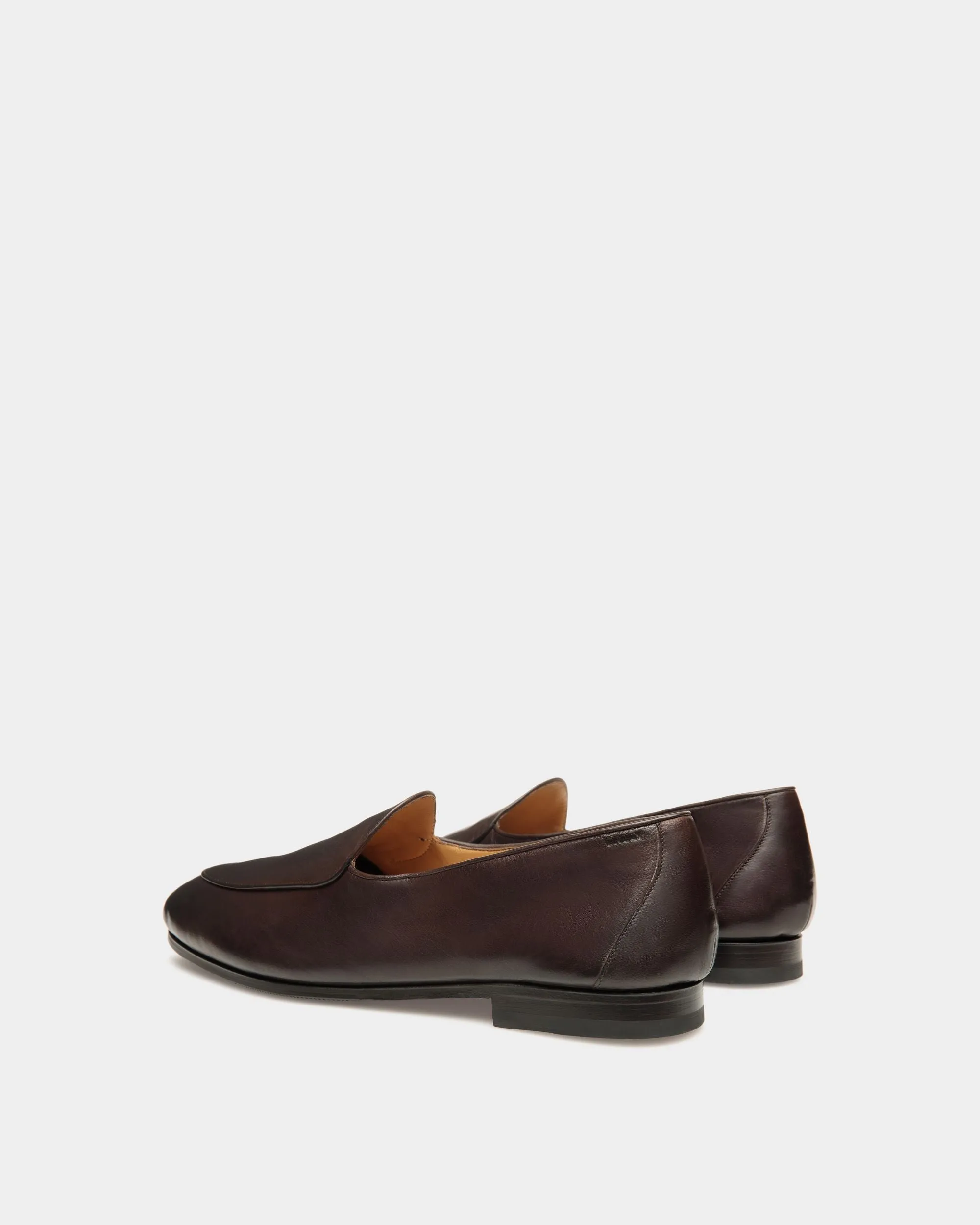 Plume Loafer in Ebony Leather