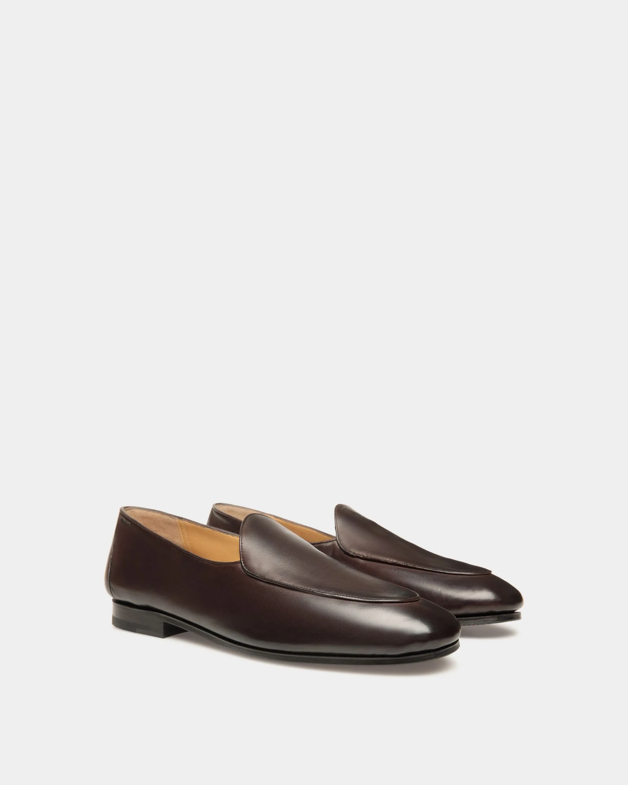 Plume Loafer in Ebony Leather