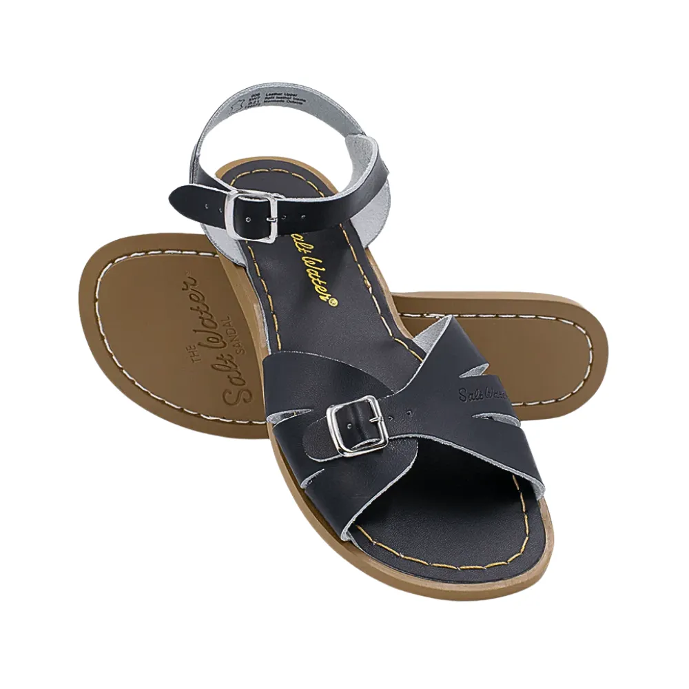 [Pre-order] Salt Water Classic Mom Sandal, Black
