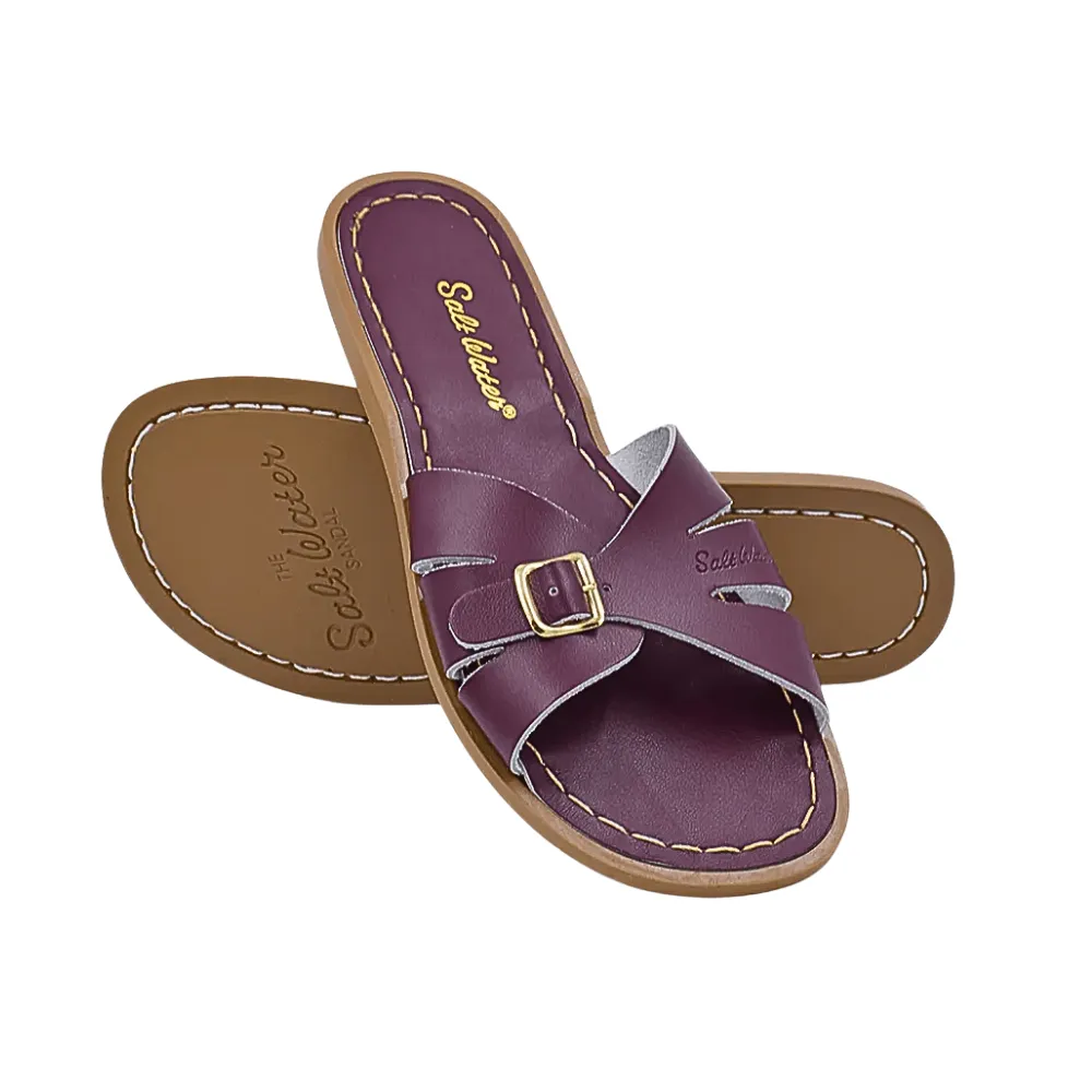 [Pre-order]  Salt Water Classic Slides, Claret