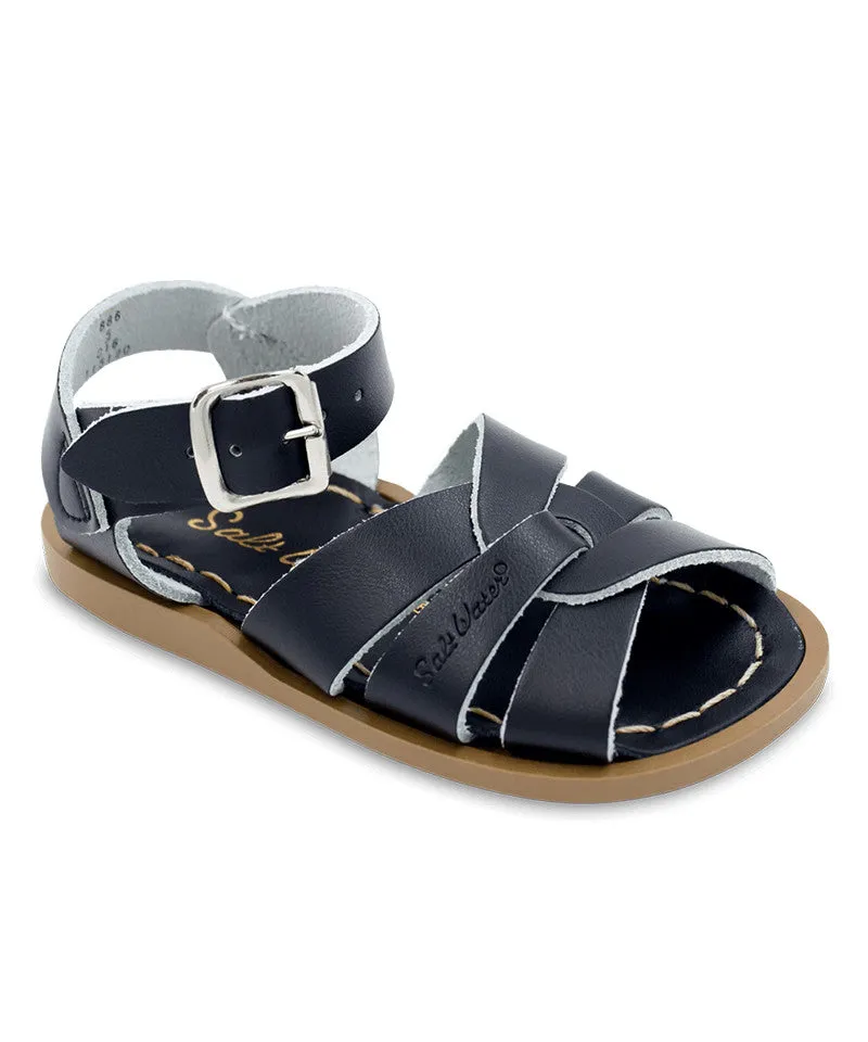[Pre-order]  Salt Water Kids Original Sandal, Black