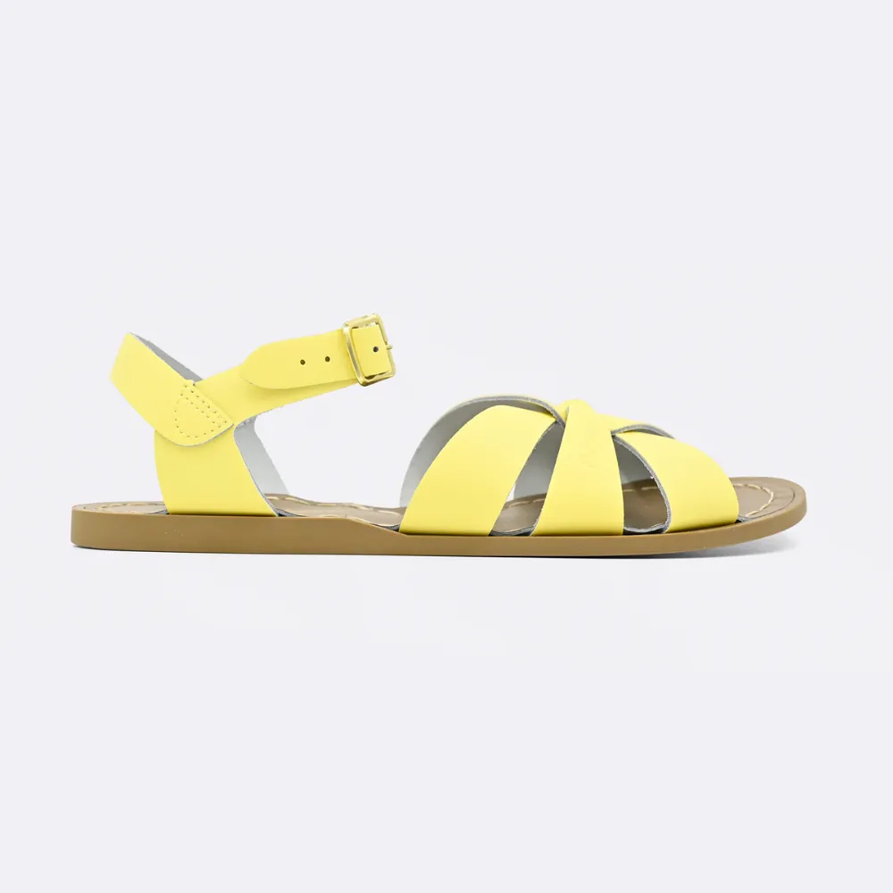 [Pre-order] Salt Water Original Mom Sandal, Butter Yellow