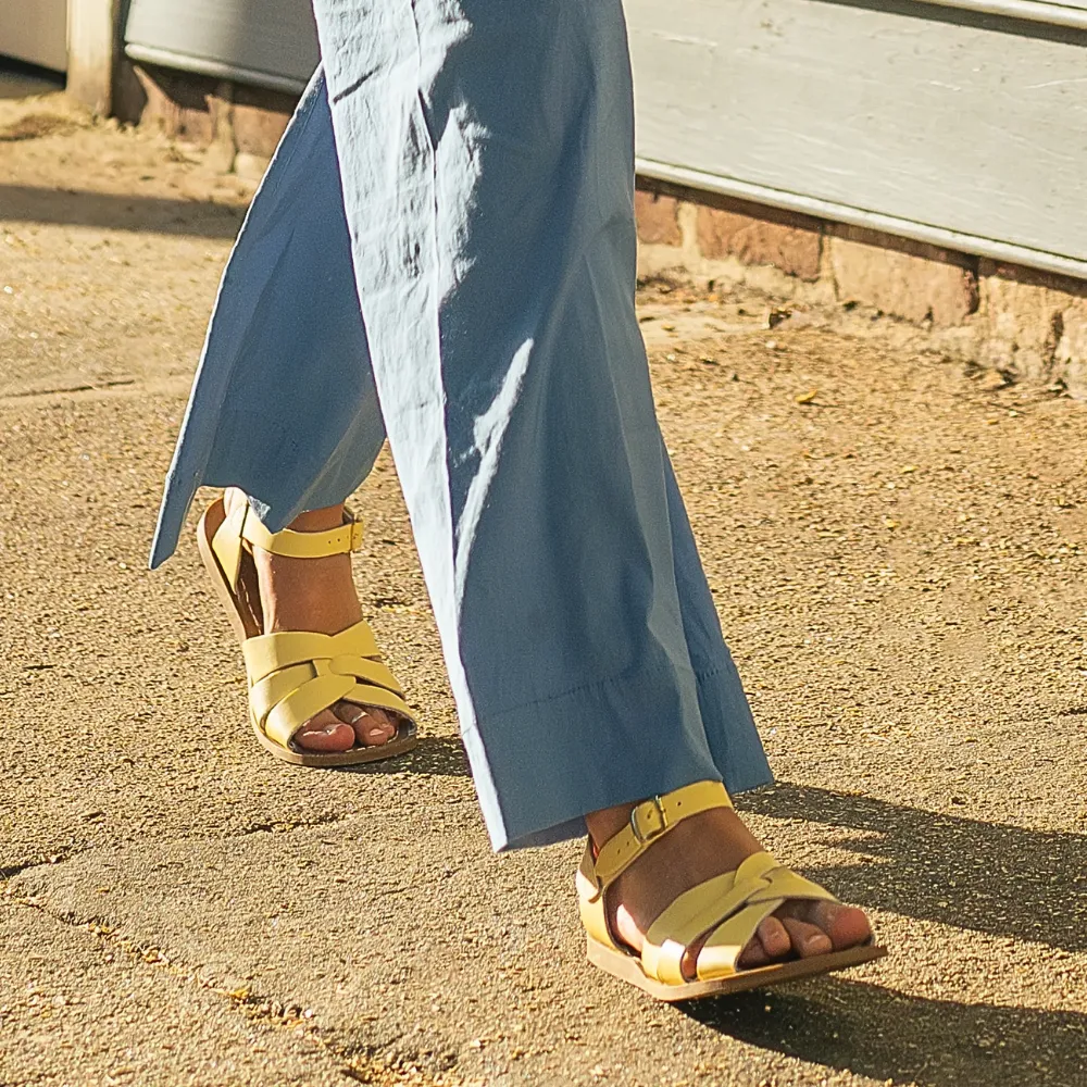[Pre-order] Salt Water Original Mom Sandal, Butter Yellow