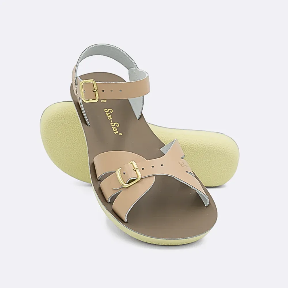 [Pre-order] Salt Water Sun Boardwalk Mom Sandal, Latte