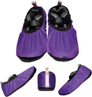 Premium Adult and Kid Shoe Covers - Keep your space clean: Home, Car, After Sports, Suitcase, Classroom - Durable, Machine-washable, Non-slip, Reusable (1 pair) for INDOOR USE