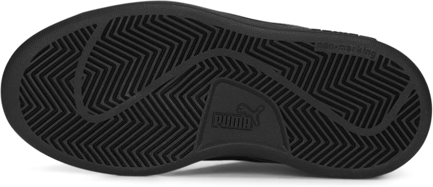 PUMA Unisex-Child Smash 3.0 Leather Hook and Loop Sneaker