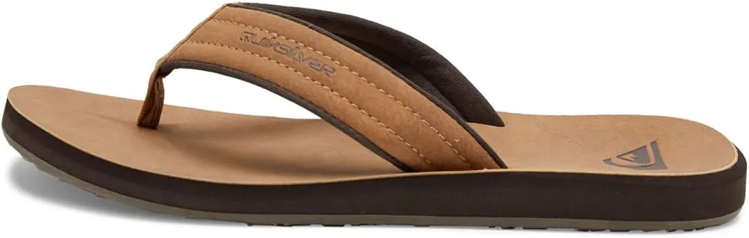 Quiksilver Men's Carver Nubuck Three-Point Sandal