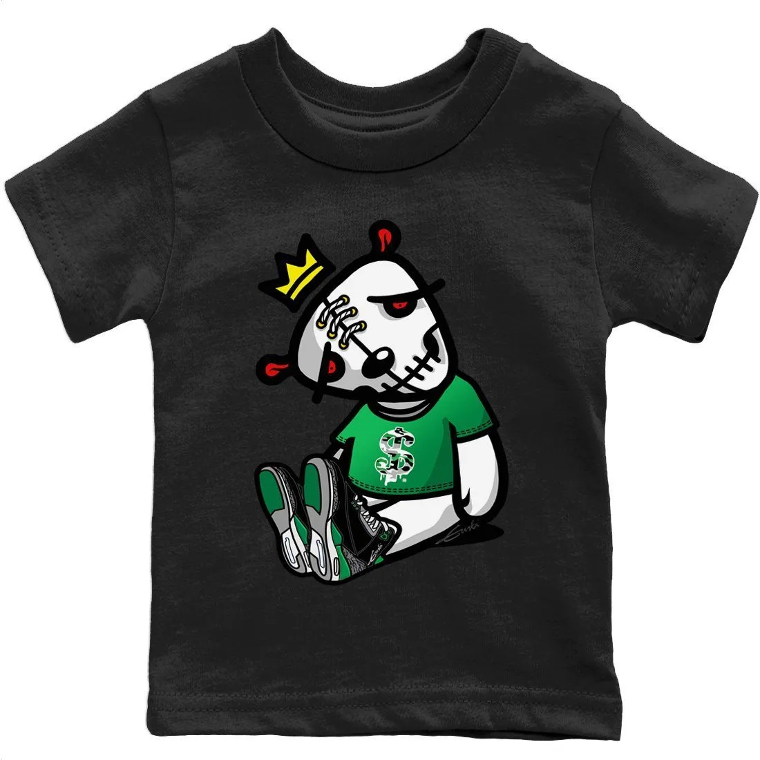 Rapid support Green Jordan Dolls Air Eco-friendly technology 3 Pine - Dead Kids Tops