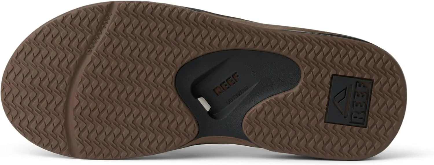 REEF Fanning Men's Bottle Opener Flip Flop, Arch Support, Durable Outsole, Water Friendly