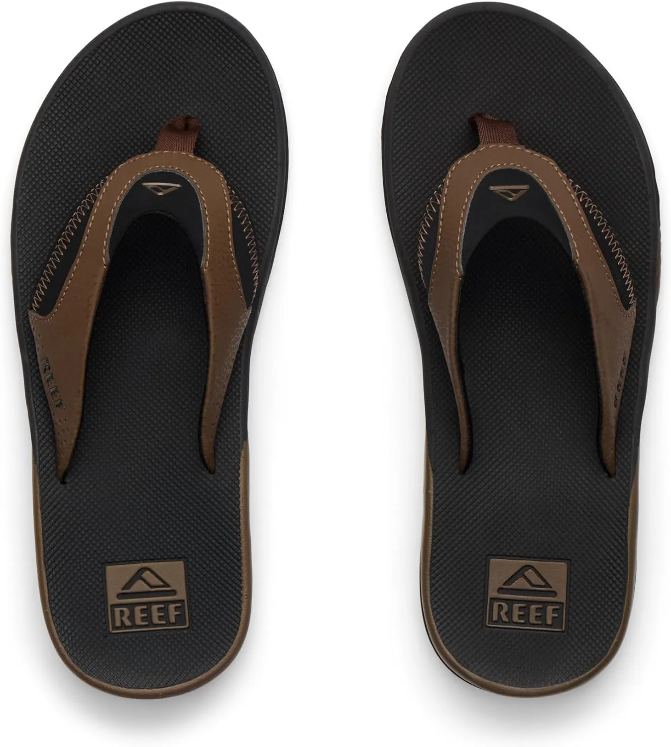 REEF Fanning Men's Bottle Opener Flip Flop, Arch Support, Durable Outsole, Water Friendly