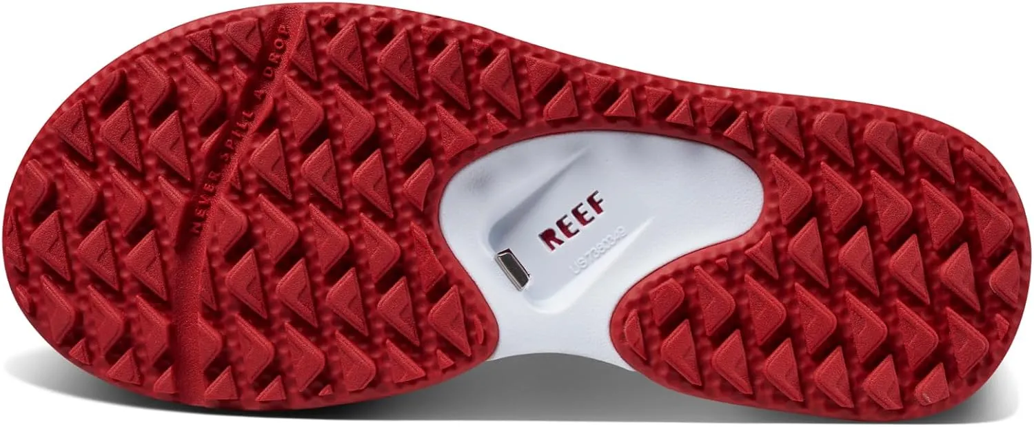 REEF Fanning Pregame Men's Bottle Opener Flip Flop, Arch Support, Durable Outsole, Water Friendly