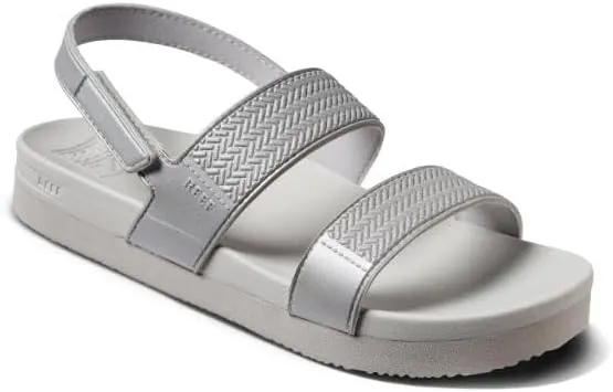 REEF Kids' Water Vista Platform Sandal, Water Friendly, Adjustable Velcro Strap