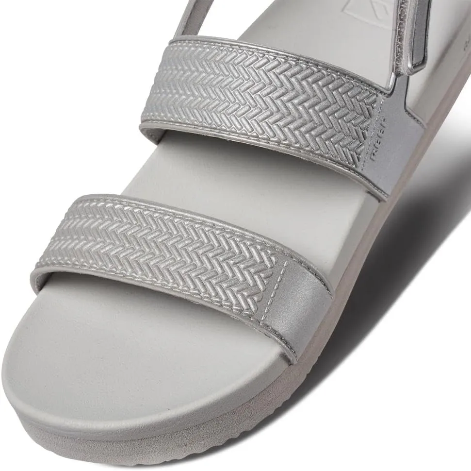 REEF Kids' Water Vista Platform Sandal, Water Friendly, Adjustable Velcro Strap