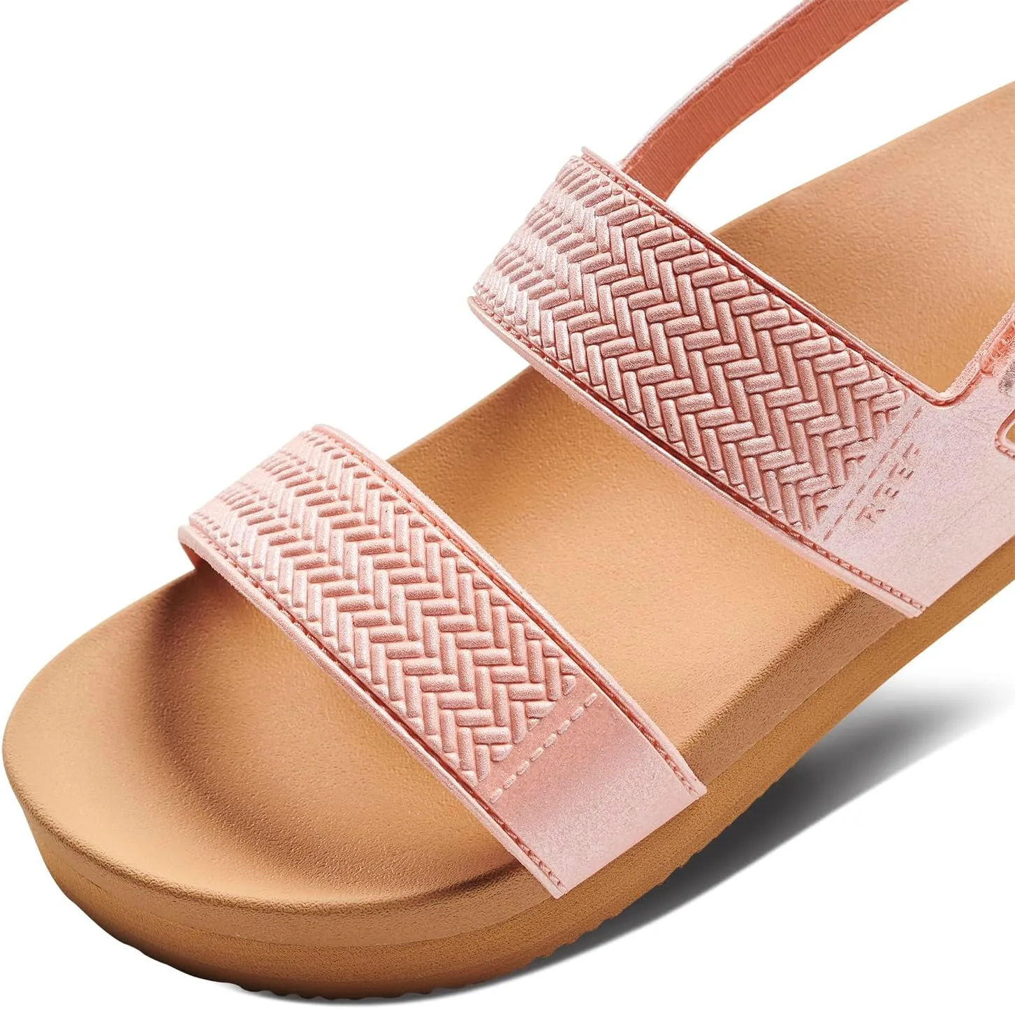 REEF Kids' Water Vista Platform Sandal, Water Friendly, Adjustable Velcro Strap