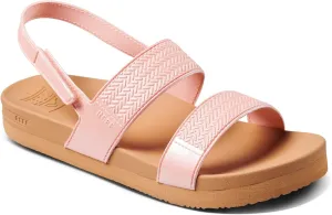 REEF Kids' Water Vista Platform Sandal, Water Friendly, Adjustable Velcro Strap