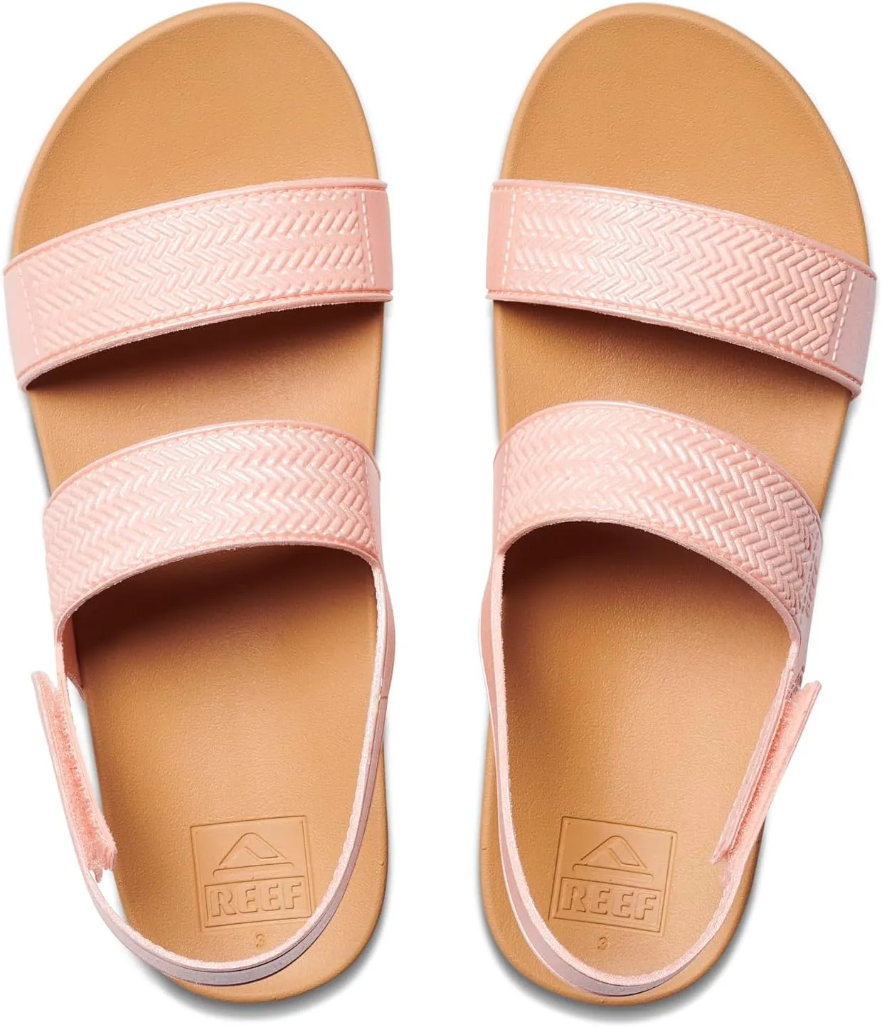 REEF Kids' Water Vista Platform Sandal, Water Friendly, Adjustable Velcro Strap