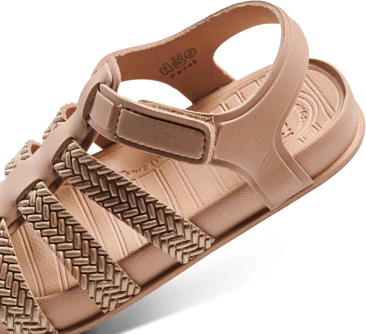 REEF Toddler/Little Kid Water Beachy Fisherman Sandal, Water Friendly, Adjustable Velcro Strap, Closed Toe