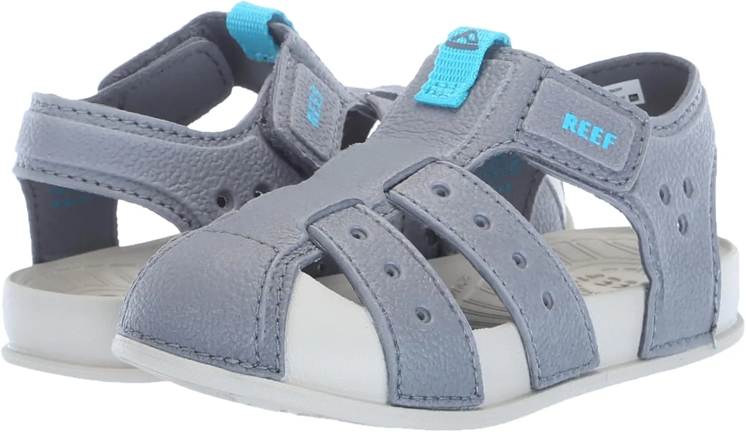 REEF Toddler/Little Kid Water Beachy Fisherman Sandal, Water Friendly, Adjustable Velcro Strap, Closed Toe