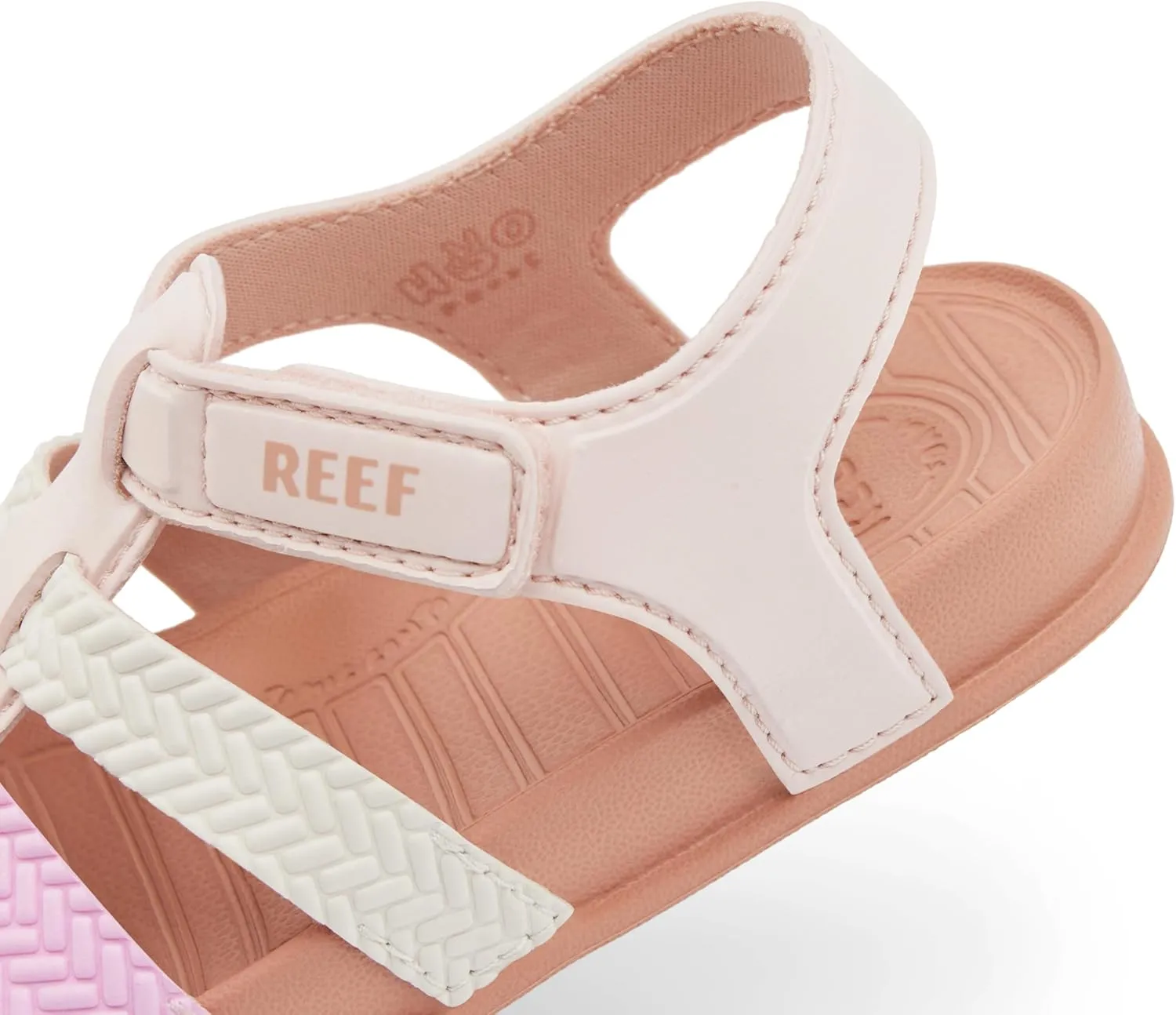 REEF Toddler/Little Kid Water Beachy Fisherman Sandal, Water Friendly, Adjustable Velcro Strap, Closed Toe